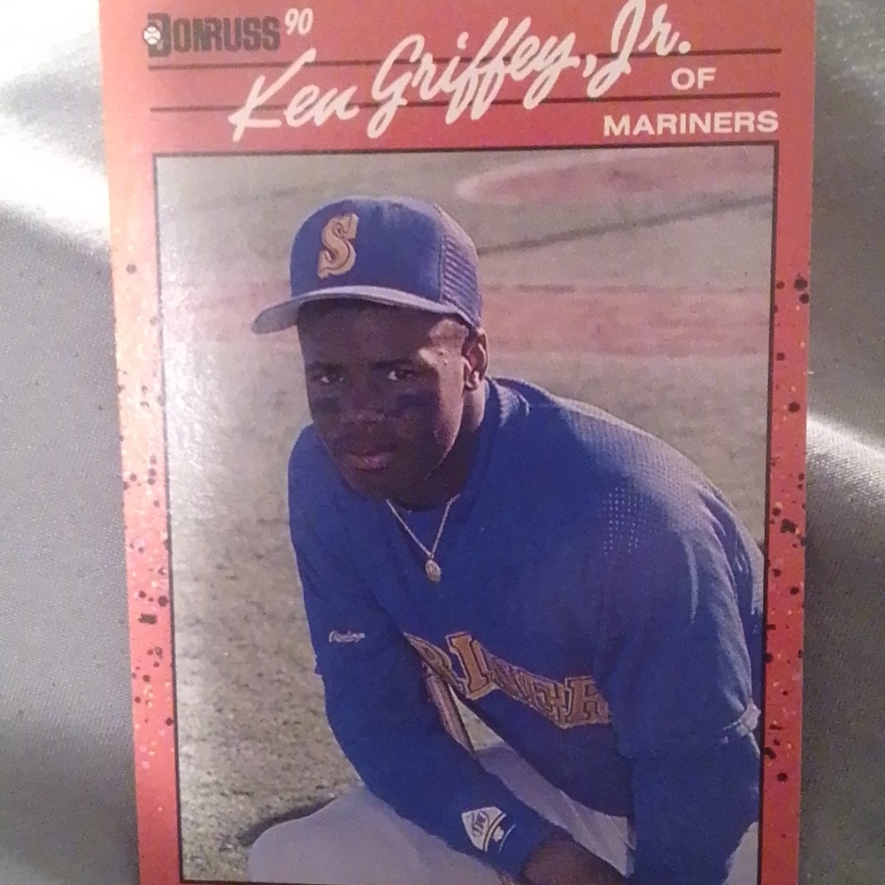 Ken Griffey Jr. Trading card by Don Russ